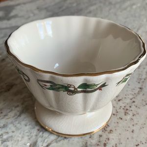 Holly Holiday Candy Dish